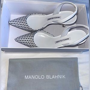 Manolo Blahnik Slingback Heels